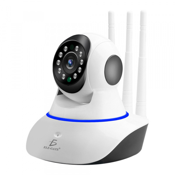 Camara  GENERICA  de Seguridad Ip 3 Antenas Wifi Full Hd Vision Nocturna Con Alarma Casa Oficina