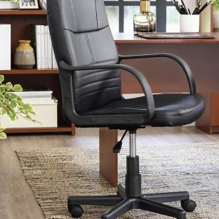 SILLA EJECUTIVA CON RESPALDO MEDIO