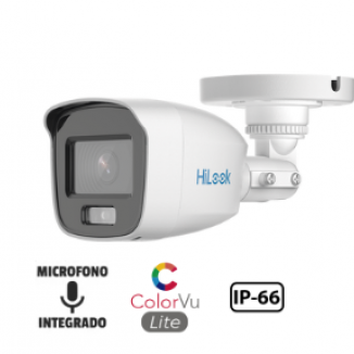 CAMARA 2MP COLOR VU + MICROFONO INTEGRADO. POLICARBONATO