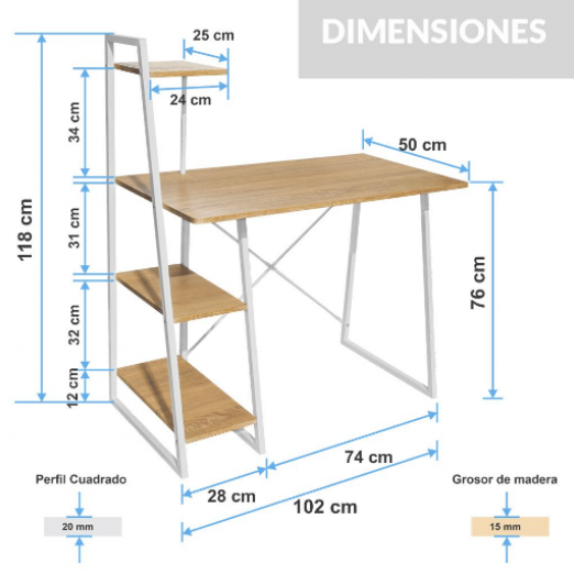 ESCRITORIO MINIMALISTA