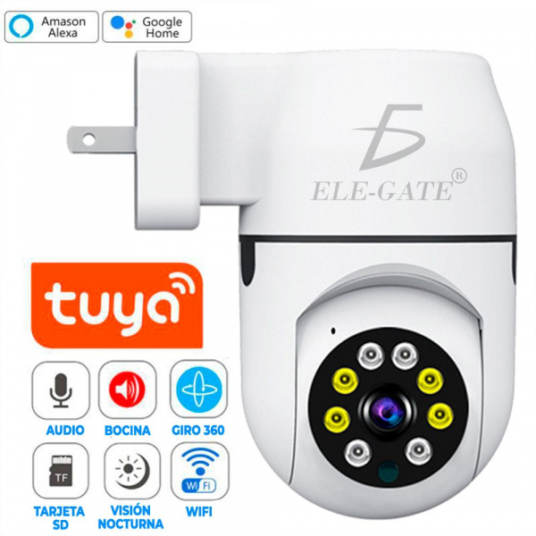Cámara GENERICA De Seguridad Inalámbrica Con Enchufe 1080p Wifi 2.4G